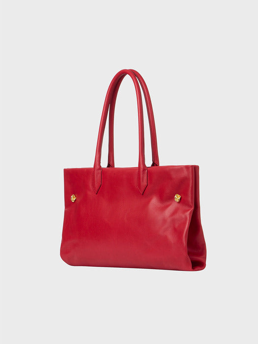 Eenk Drippy Tote Bag - Red