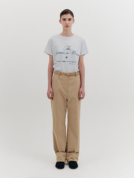 Eenk Straight Pants - Camel