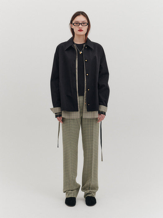 Eenk Straight Pants - Sage Green