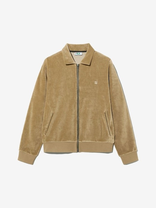 F+ VELOUR TRACK TOP