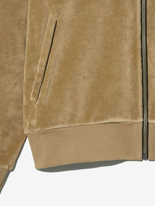 F+ VELOUR TRACK TOP