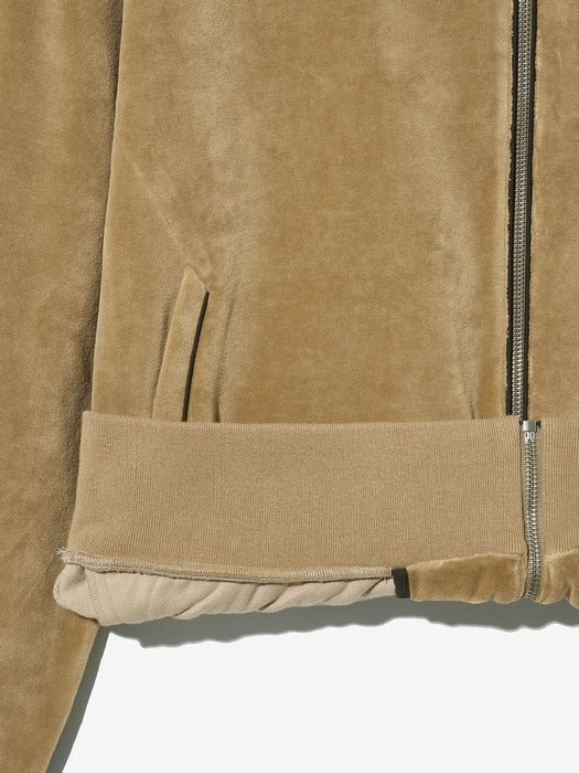 F+ VELOUR TRACK TOP