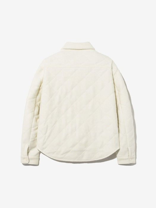 F+ QUILTED OVERSHIRT