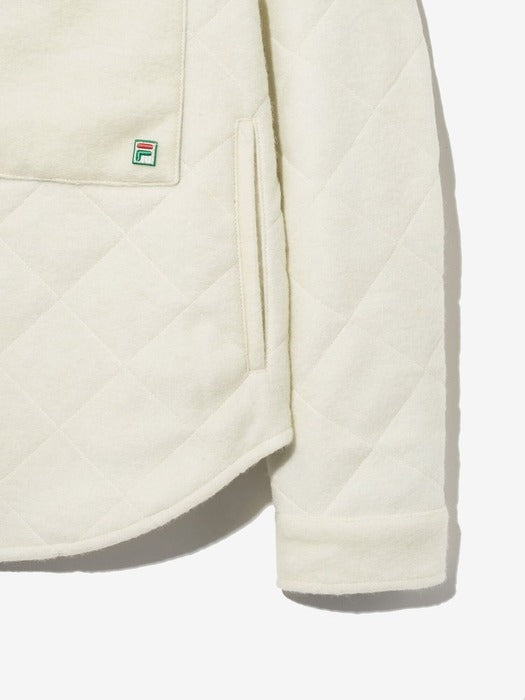 F+ QUILTED OVERSHIRT