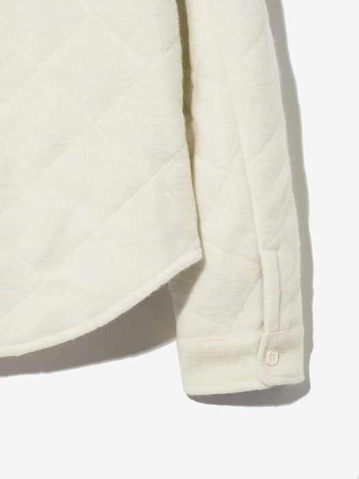 F+ QUILTED OVERSHIRT