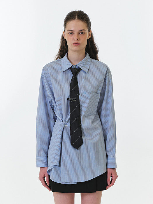 Grove 25Fw Blaine Shirt (Blue)