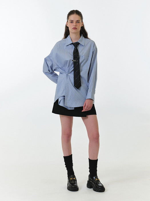 Grove 25Fw Blaine Shirt (Blue)