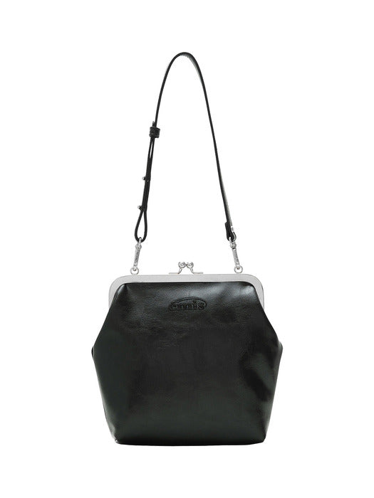 [emis] FRAME PURSE BAG-BLACK
