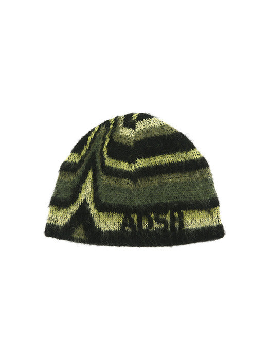 [andersson bell] UNISEX PAINT BEANIE aaa499u(GREEN/KHAKI)