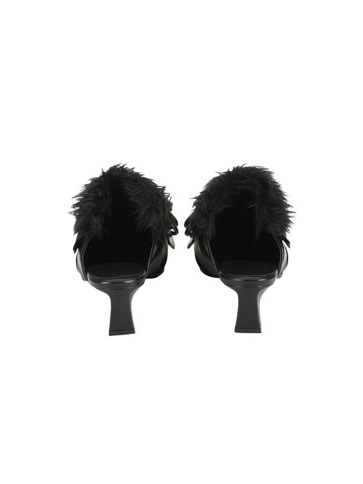 [andersson bell] LAYERED STRAP MULE aaa485w(BLACK)