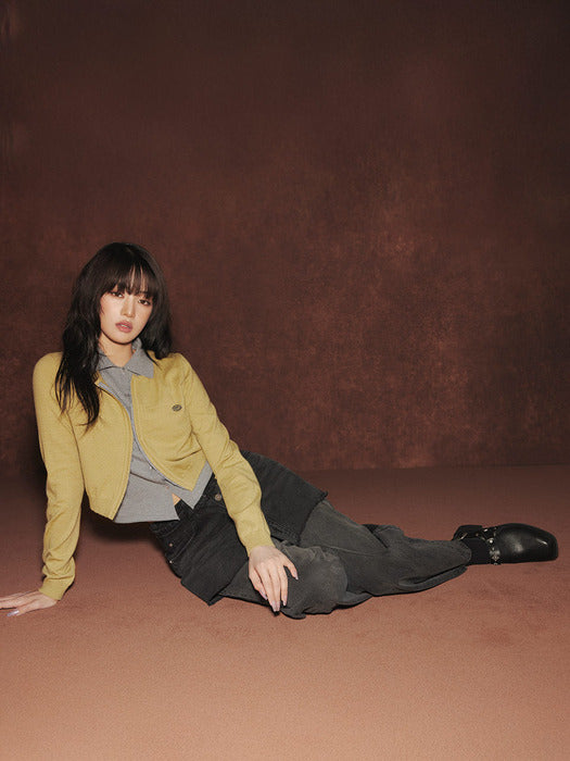 Raive Raw Hem Washed Skirt-Pants