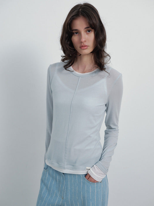 Raive (Color Added) Solid Double-Layered T-Shirts
