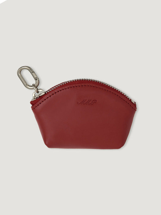 Mango Maniplease Bonit Leather Charm Red