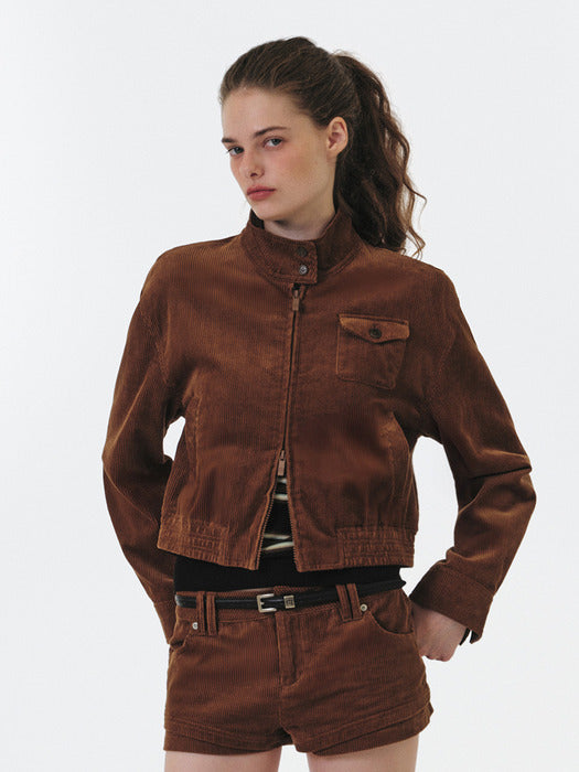 Grove 25Fw Halo Jacket (Brown)