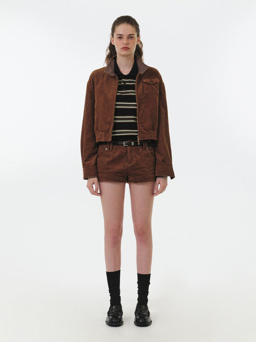 Grove 25Fw Halo Jacket (Brown)