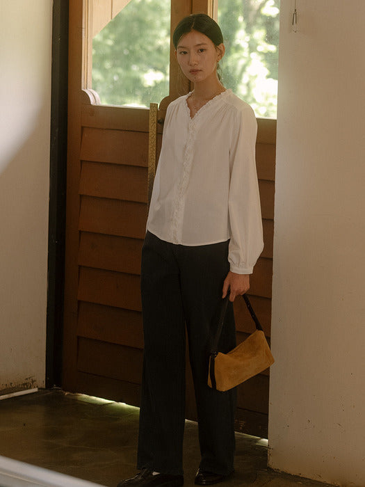 [TILLIDIE] Indigo straight fit denim pants TIFA03DP02_Navy