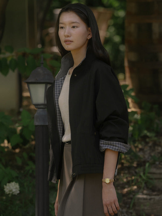 [TILLIDIE] Check point jumper TIFA03JP04_Black