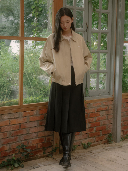 [TILLIDIE] Edition cotton jumper TIFA03JP01_Beige