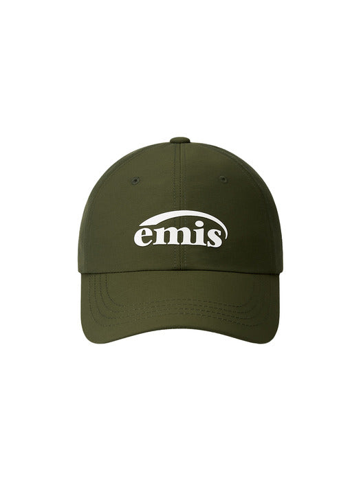 Emis Nylon Ball Cap-Green