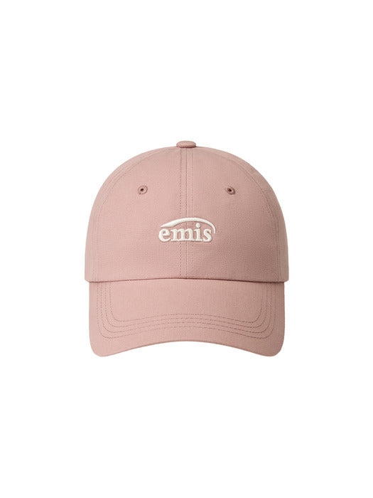 Emis Small Logo Ball Cap-Pink