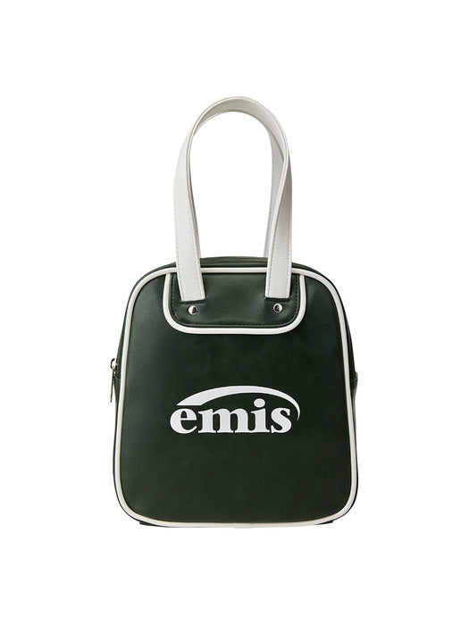 [emis] VINTAGE SQUARE BOWLING BAG-GREEN