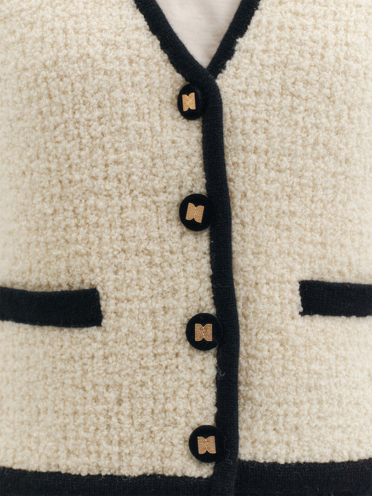 Eenk Classic Knitwear Vest - 2 Colors B for Binding