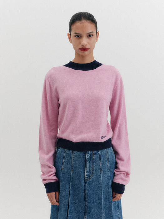 Eenk Long Sleeve Knitwear Top - 3 Colors B for Binding