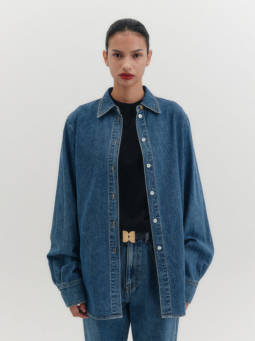 Eenk Denim Shirt - 2 Colors B for Binding