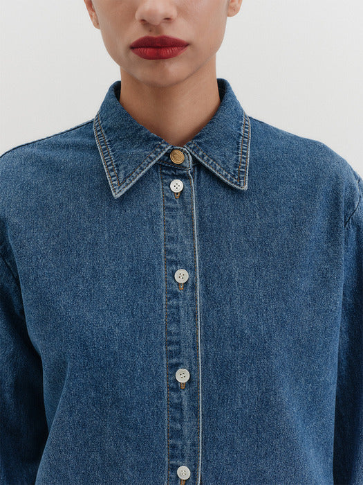Eenk Denim Shirt - 2 Colors B for Binding