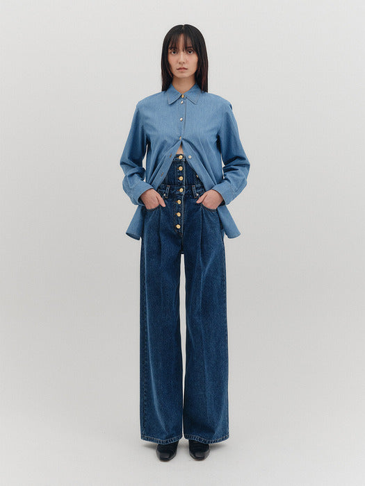 Eenk Denim Shirt - 2 Colors B for Binding