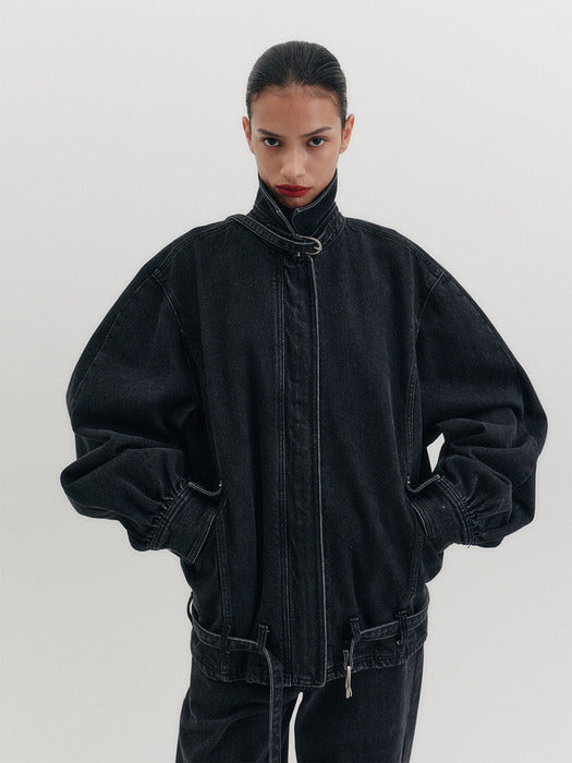 Eenk Denim Bomber Jacket - 2 Colors B for Binding