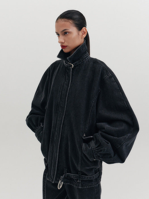 Eenk Denim Bomber Jacket - 2 Colors B for Binding