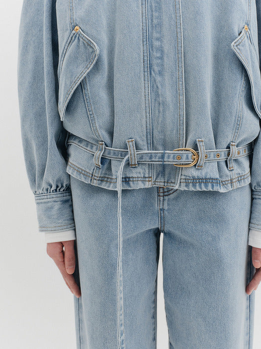 Eenk Denim Bomber Jacket - 2 Colors B for Binding