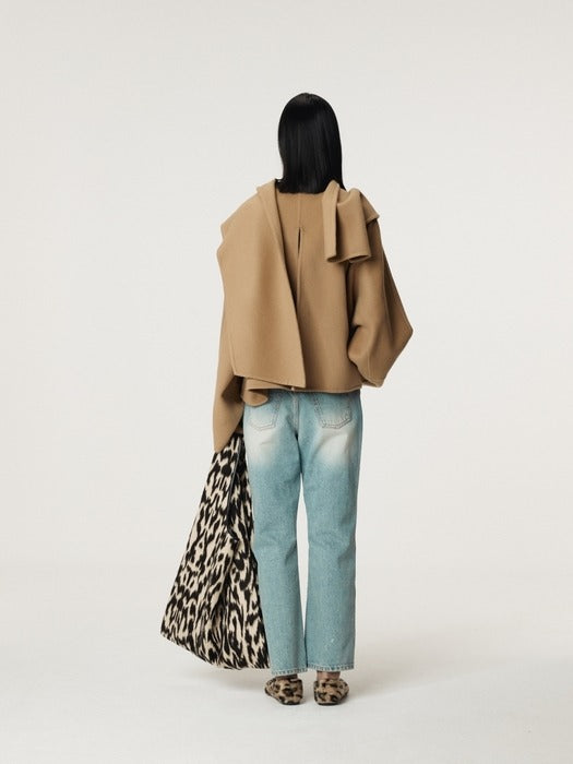 [recto] HANDMADE MUFFLER COAT (DESERT)