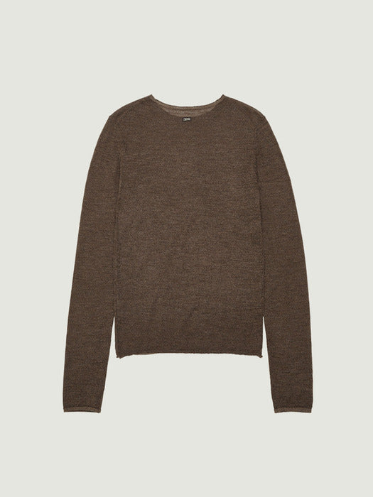 Grove 25Fw Juliet Mohair Knit (Brown)