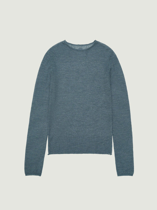 Grove 25Fw Juliet Mohair Knit (Blue)