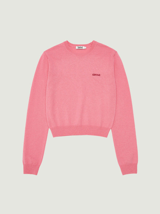 Grove 25Fw Elena L/S Knit (Pink)
