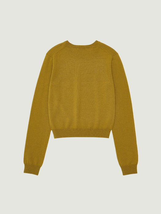 Grove 25Fw Elena L/S Knit (Olive)