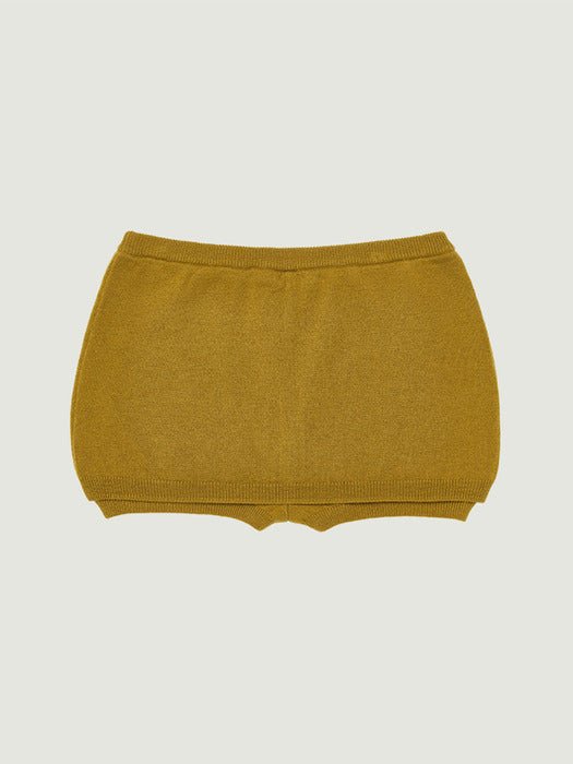 Grove 25Fw Elena Knit Skirt Pants (Olive)