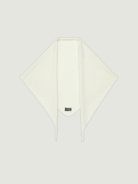 Grove 25Fw Elena Knit Scarf (Ivory)