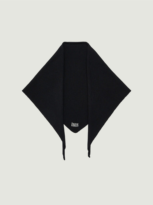 Grove 25Fw Elena Knit Scarf (Black)