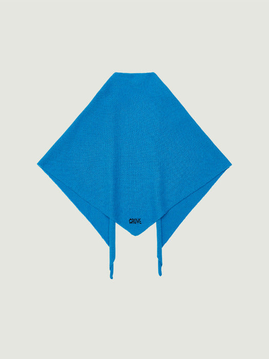 [grove] 25Fw Elena Knit Scarf (Blue)