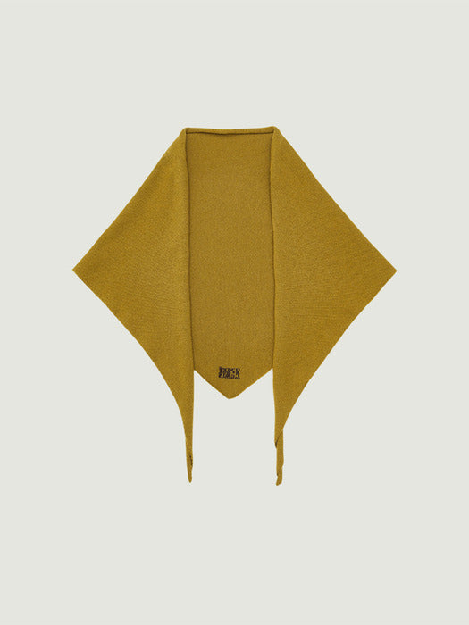 Grove 25Fw Elena Knit Scarf (Olive)