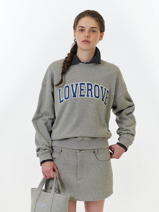 Grove 25Fw Loverove Sweatshirt (Grey)