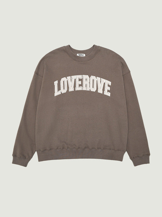 Grove 25Fw Loverove Sweatshirt (Brown)