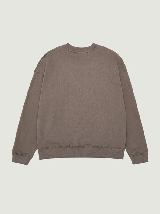Grove 25Fw Loverove Sweatshirt (Brown)