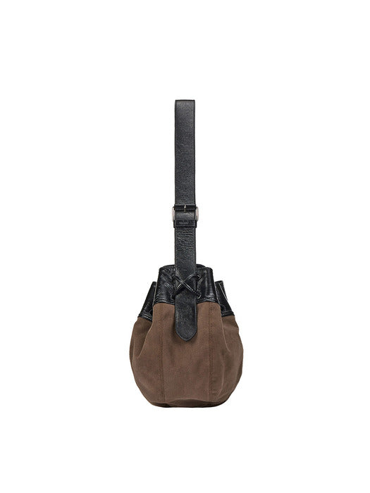 [vunque] Perfec Wave String Hobo L Khaki