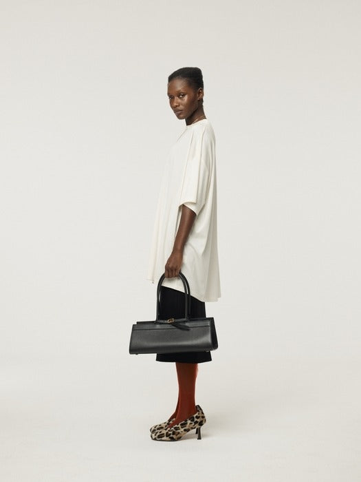 [recto] FLUID OVERSIZED T-SHIRT (IVORY)