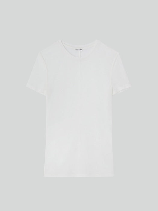 Recto Baby Jersey T-Shirt (Off White)