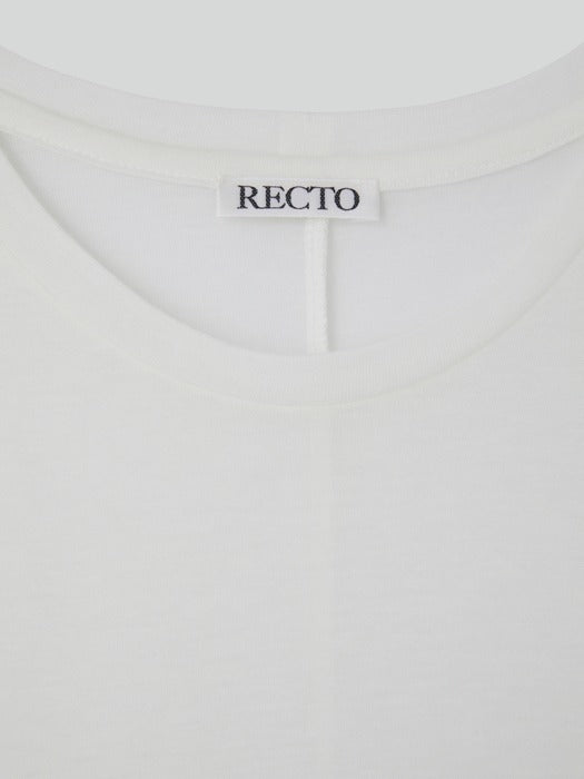 [recto] BABY JERSEY T-SHIRT (OFF WHITE)